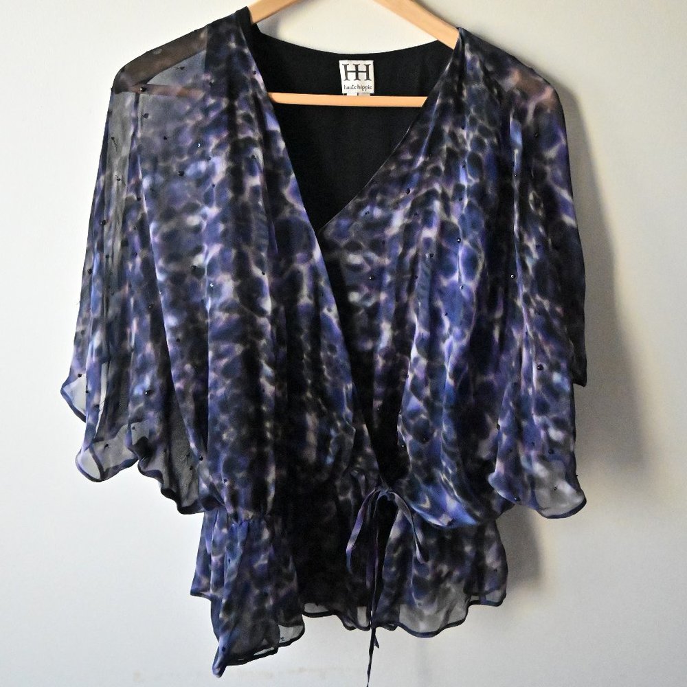 [SOLD] Haute Hippie Silk Top - Picture 6 of 8